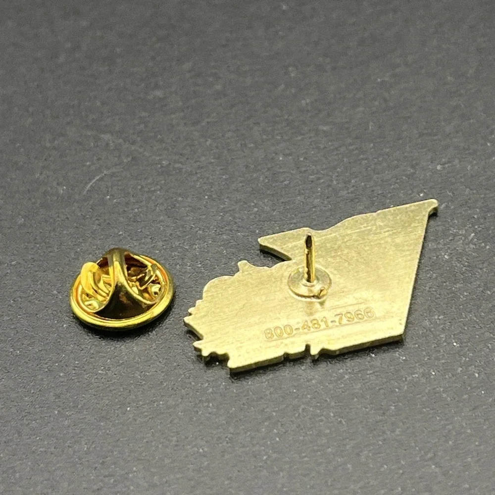 Vote In Honor Of‎ A Veteran Lapel Hat Pin